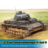 ชุดสร้าง1:35รถถังโมเดลรถถัง80131 Gratis Ongkir เยอรมัน Panzerkampfwagen IV Ausf B