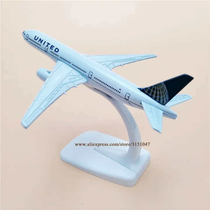 16Cm Air American UNITED B777 Boeing 777 Airways Airlines Metal Alloy Airplane Model Plane