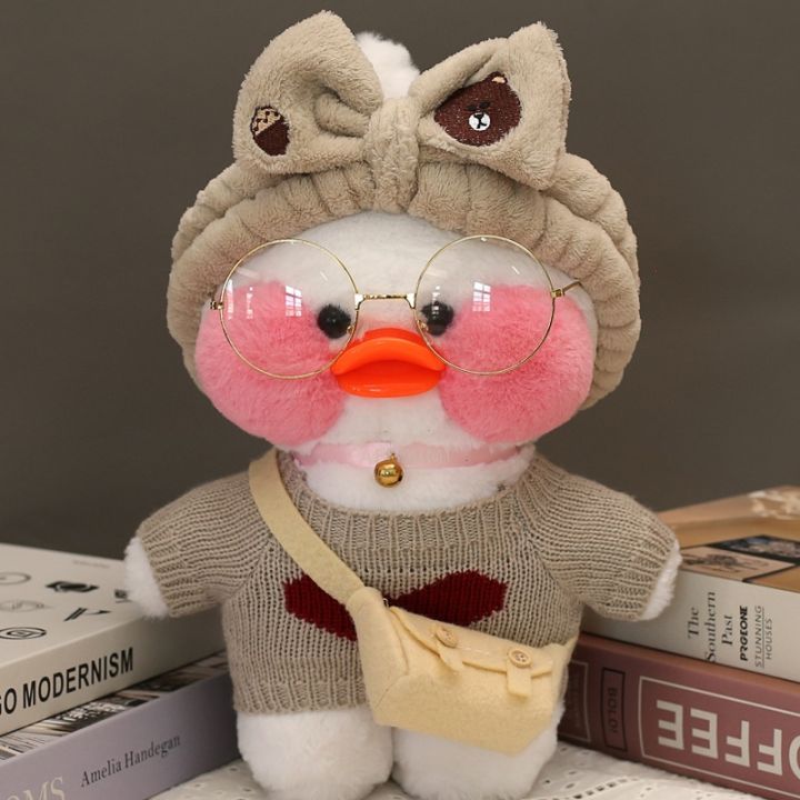 yf-30cm-lalafanfan-cartoon-dog-stuffed-dolls-accessories-headband-glasses