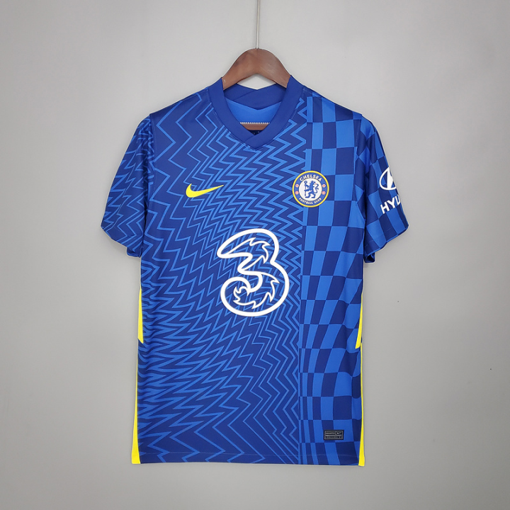 chelsea-บ้านเชลซีเจอร์ซีย์2021-2022เชลซี-jersey-21-22เสื้อเจอร์ซีย์ทีมเชลซีฟุตบอล-pulisic-10-mount-19-werner-11เสื้อแข่งฟุตบอลสำหรับผู้ชายเชลซีเสื้อฟุตบอล-jersey