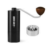 MHW-3BOMBER 38mm Manual Coffee Grinder with Magnetic 7 Core Stainless Steel Burr 24 Adjustable Settings Home Barista Accessories