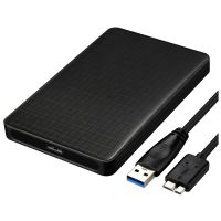 USB 3.0 Mobile HDD Enclosure Case 2.5-Inch SATA Supports Various Mechanical Hard Drives and Solid State Drives SSD