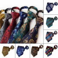 【cw】 New Ties Men Neck Tie Flolar Neckties Men 39;s Wedding Lazy