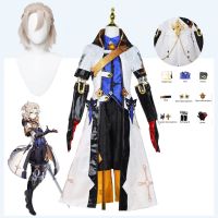 Game Genshin Impact Cosplay Costumes Albedo Full Clothing And Wigs For Men And Women Halloween Costume