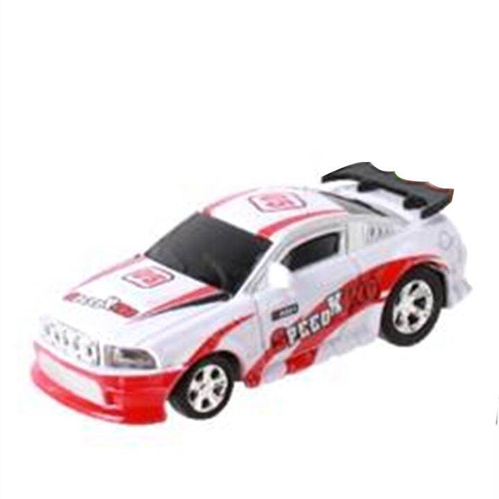 Mini RC Car Coke Can Radio Remote Control Racing Car 4 Frequencies Toy