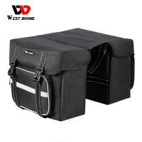 WEST BIKING 25L Bicycle Bags MTB Bike Rear Bag bolsa bicicleta Rear Seat Trunk Bag Bicycle Pannier Luggage Carrier Cycling Bags