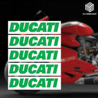 สติ๊กเกอร์ติดรถ สติกเกอร์มอเตอร์ไซค์ DUCATI PVC เกรดพรีเมี่ยมไม่ทิ้งคราบกาว พร้อมส่ง DICUT LOGO MSX รถซิ่ง สติ๊กเกอร์ ติดกระจก ติดรถ รถแต่งมอเตอร์ไซค์ (DIY-028)