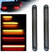 10inch Car Truck Trailer Brake Stop Light Tail Light DRL Sequential Flowing Water Turn Signal Lamp for Truck Trailer RV Boat Bus