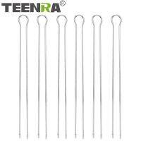 TEENRA 6Pcs U-shaped BBQ Skewers Sticks Grill Set Outdoor Picnic Camping Barbecue Grilling Fork Needle BBQ Accessories