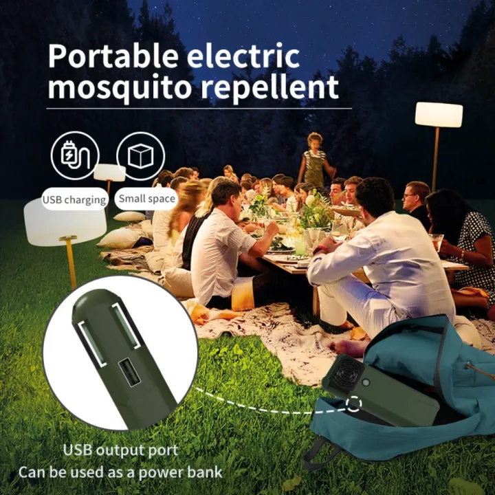 FLEXAILGEAR Fishtail Technology MAX REPEL Outdoor Portable Mosquito