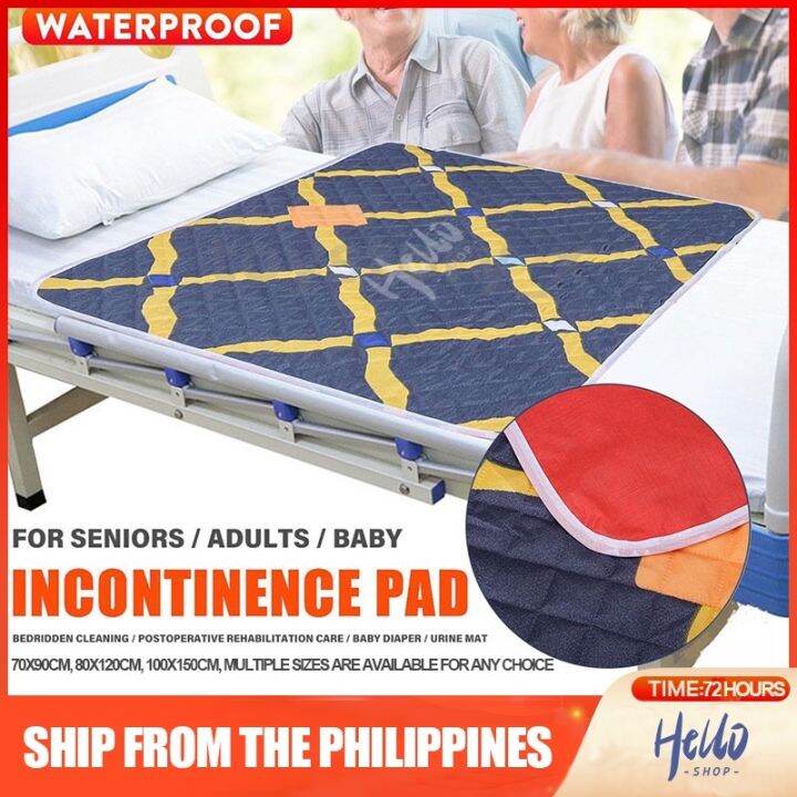 Thick Elderly Urine Mat incontinence Baby Incontinence Bed Pad Reusable