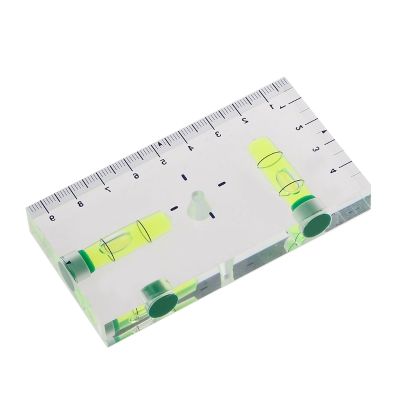 High Precision Transparent Two Direction Magnetic Level Bubble Mini Level