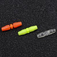 【YD】 32SETS Sea Fishing Clip Anti Wind Bar Float Bobber Stoppers Yellow/Orange Tackle Accessories