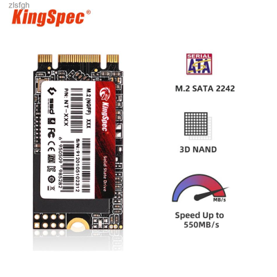 KingSpec SSD M.2 2242 NGFF M2ฮาร์ดไดรฟ์ภายใน SATA 512GB 1TB 2TB สำหรับ Thinkpad T450/540/550/L450สำหรับ HP EliteBook 820 G2 430 Zlsfgh