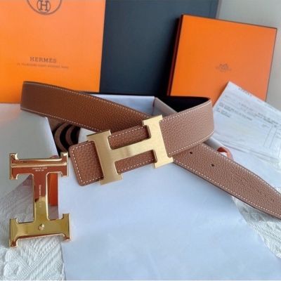 Mens And Womens Casual Leather Belt With original box