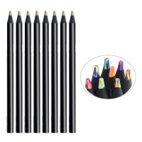 8Pcs Rainbow Colored Pencils 8Color in1 Rainbow Pencil Wooden Colored Pencil  Drop Shipping Drawing Drafting