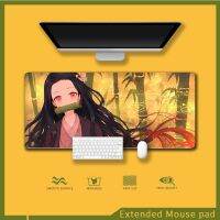 Nezuko Mousepad Extension แผ่นรองเมาส์น่ารัก 700x300 แผ่นรองเมาส์เกมมิ่งขนาดใหญ่