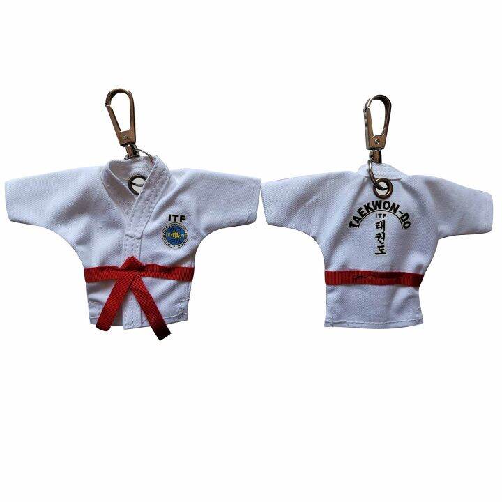 5สีขายพวงกุญแจ-itf-taekwondo-ชุด-kimono-การ์ตูนจี้-taekwondo-กีฬาของขวัญ-keepsake-key-ปุ่ม-key-แหวนของที่ระลึก