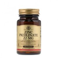 [ ซิงค์ ] Solgar, Zinc Picolinate x 100 เม็ด (Tablets)