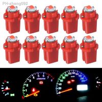 10PCS 2020 NEW T5 B8.3D B8.3 Super Bright LED Bulbs Car Panel Gauge Speedo Dash Lamp Auto Dashboard Instrument Cluster Lights