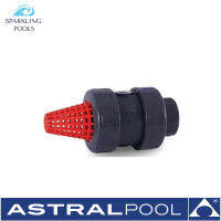 ฟุตวาล์ว ชนิดสปริง พร้อมตะกร้ากรองขนาด 1-1/2" True Union, EPDM - Astralpool Spring foot valve 1-1/2" EPDM