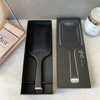 UK Premium Soft Touch Non-Slip Paddle Brush Broad Flat Large Hair Brush for Styling Large Sections of Hair Detangling Hairbrush