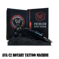 เครื่องโรตารี่ AVA C2 ROTARY TATTOO เครื่องสักโรตารี่ เครื่องสักเดินเส้นและลงเงา รุ่น AVA C2 ใช้ทำงานได้ทั้งเดินเส้นเงา