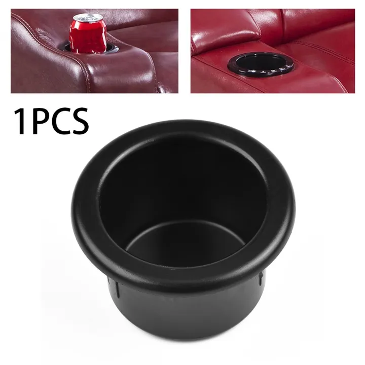 Plastic Black Cup Holder Boat Ocean Camper Trailer Drink Water Holder
