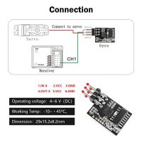 【DT】 Gyroscope for RC Car Drift Racing Car Steering Output Corrective Integrated  Mini Gyroscope Gyro Sensory Chain Toy 4~6V Dropship  hot