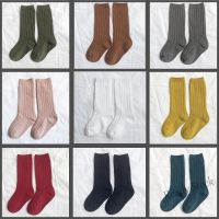 【hot sale】 ✈❣ஐ C10 ✨Spanish Children Socks Stripped Girls Knee Socks Toddlers Long Tube Socks Kids Boys School Socks Solid Infant Socks Baby Stuff Korean Style Kids Loose Socks