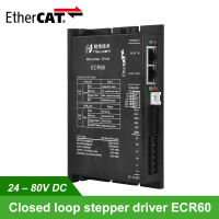 Lh3tih Rtelligent Nema 23 24-80V DC EtherCAT Fieldbus ประเภทลูปปิดวงมอเตอร์ไดร์เวอร์ CiA402มาตรฐาน