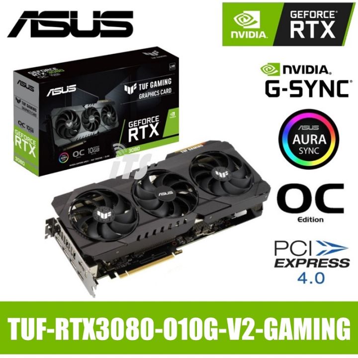 Asus TUF-RTX3080-O10G-V2-GAMING Graphics Card | Lazada