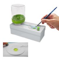 Brush Washing Bucket Water Cleaner Easy Cleaning Portable Paint Brush Washer for Acrylic Water-Based Paints Kids Toy 250ml