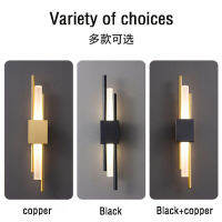 Modern fashion wall lamp 50 cm metal acrylic tube LED wall lamp bedside lamp staircase corridor home decoration wall lamp