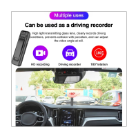 Mini Camera Full HD 1080P Small Memory Card Free Body Night Vision DV Video Recorder with 180 ° Rotating Lens