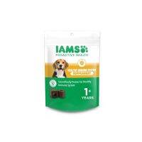 อาหารสุนัข IAMS DOG FOOD ไอแอมส์ อาหารเสริมสุนัข อาหารเสริมเคี้ยวได้ รสไก่ เพื่อระบบภูมิคุ้มกัน 168 กรัม ต่อ 1 แพ็ก