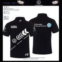 ?2023High quality new style Volkswagen 4s shop LOGO car logo work clothes group tooling can be customized POLO shirt cotton short-sleeved T-shirt trendy