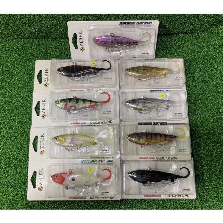 Zerek Fish Trap Professional Craft Series Soft Bait Fishing Lure (110mm ...