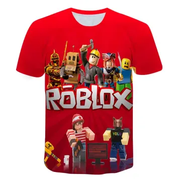 New ROBLOX Children T-shirts Cartoon ROBLOX Printed Girls Tees Boys Tops  Short-sleeve Clothes For Summer Kids Fashion Outfits - AliExpress