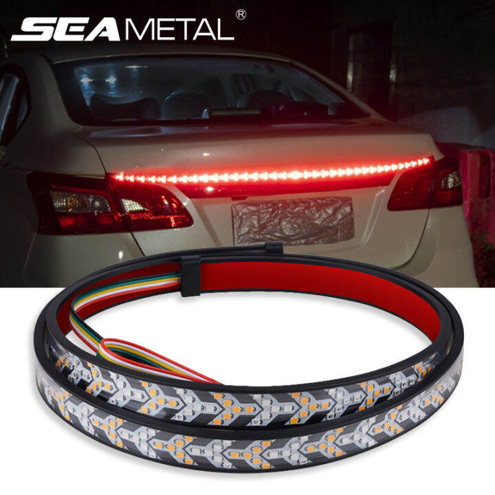 12V/24V Car LED Tail Light Flexible Turn Signal Lamp Strips Car Trunk