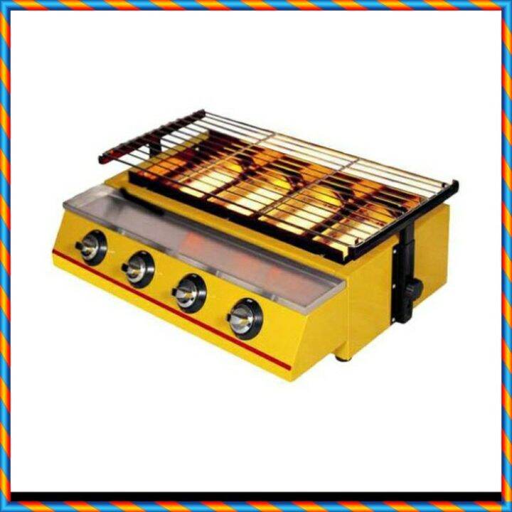 Venom BBQ Grill Gas Panggangan Sosis Kompor 4 Tungku Lazada Indonesia
