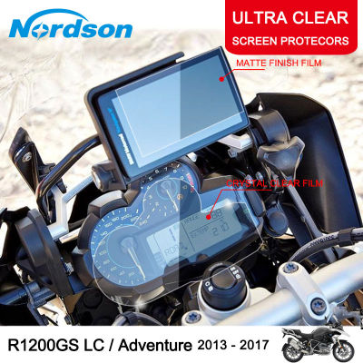 Nordson Motosikal คลัสเตอร์มีรอยขีดข่วน Pelindung Skrin Pelindung Filem untuk BMW R1200GS LC R1200R ผจญภัย ADV 1200 GS