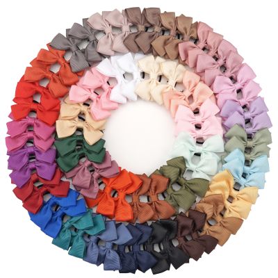 ﹊┅❉ 20/40/60PCS Baby Girls Hair Ties Bows Elastic Rubber Bands Ribbon Hair Accessories for Kids Toddlers Infant
