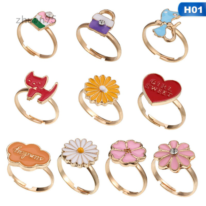 Classy Women Gold Ring Set (12 pieces)