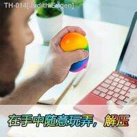 ❈❈❈ 7 cM rainbow vent ball decoMpreSSion toy Slow rebound pinching le decoMpreSSion flour ball to knead not bad creative toyS