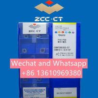 ต้นฉบับ ZCCCT CNC คาร์ไบด์แทรก CCMT 060202-EF YBG202