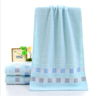 Soft Cotton Bath Shower Thick Towels 74×34cm Home Ho Bathroom Stripe Towel