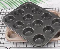 Professional 12 Cup Muffin / Yorkshire Pudding / Cupcake Tray Bakeware Non-Stick