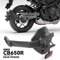 บังโคลนหลังรถจักรยานยนต์มีไฟ LED ป้ายทะเบียนรถเหมาะสำหรับ Honda CB 650 R CB650R Cb650r อุปกรณ์เสริม2021-2023