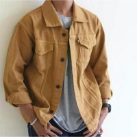 Wholesale Brown Mens Jeans Jackets Brown Mens Denim Jackets Brown Mens Jackets